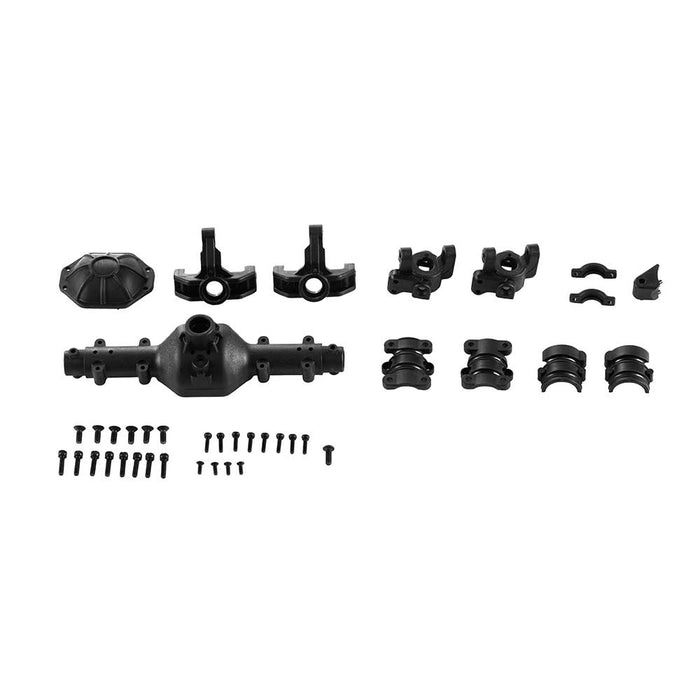 1:6 Jimny front axle plastic parts set with screws for RC vehicles