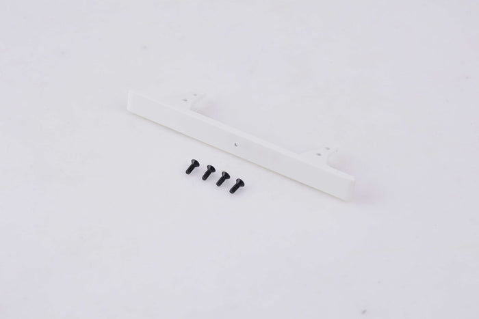 1:12 Toyota FJ45 white front bumper with four black screws