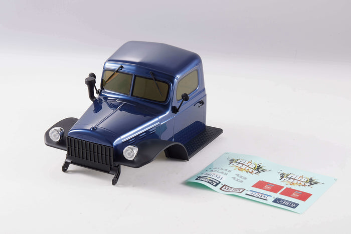 1:10 Atlas 4x4 dark blue car body with assembly guide and decals