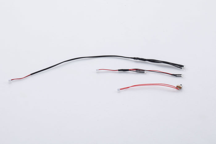 Wires and connector leads for RC model light installation
