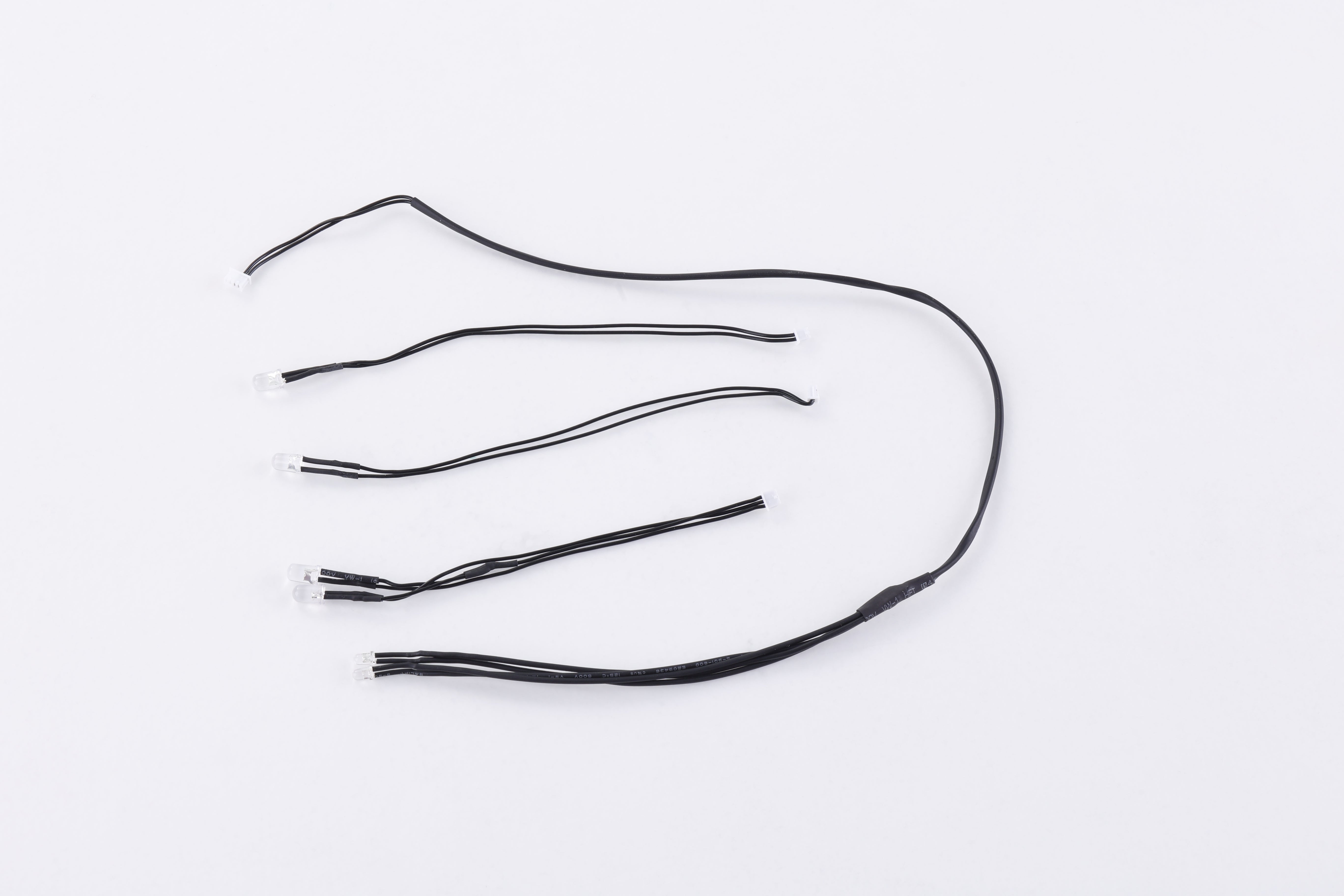 Apache 1:18 11820 LED light set with four black wire harnesses