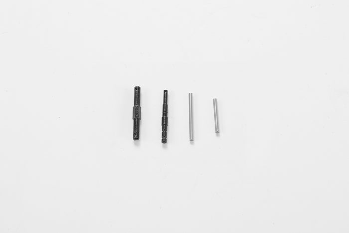 1/24 Power Wagon transmission box shaft parts in black and silver