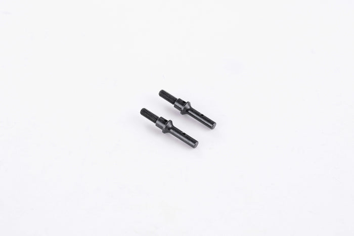 Black metal pins for securing components in RC models