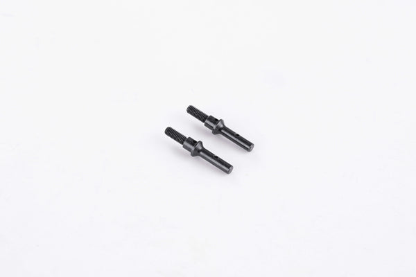 Black metal pins for securing components in RC models