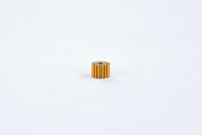 Golden pinion gear for FCX18 Hummer EV and FCX24 models