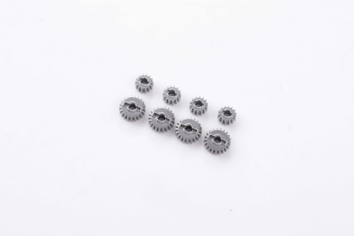 Collection of metal gears for FCX24/FCX18 RC models