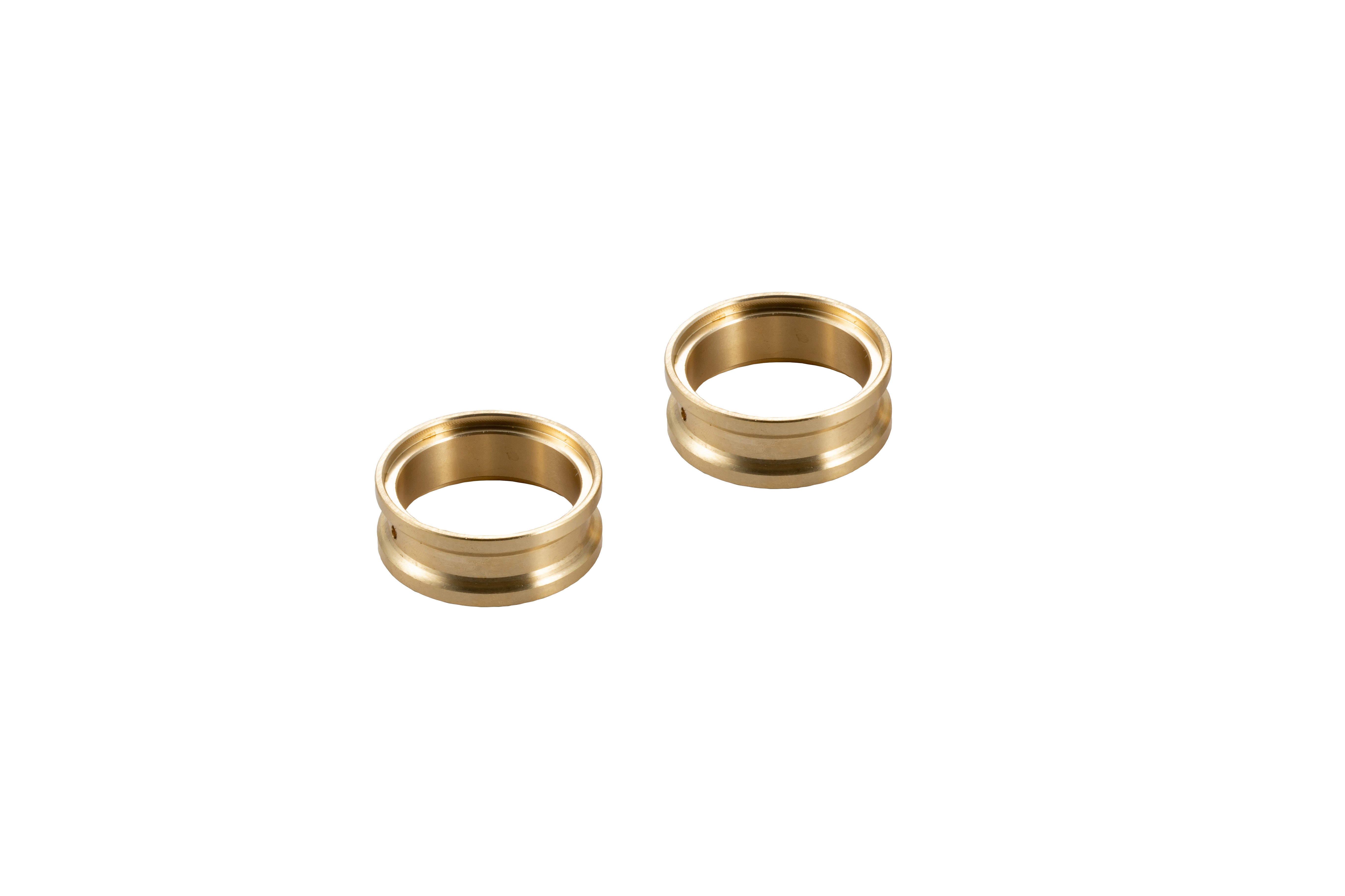 Brass wheel counterweights for 1:24 Power Wagon RC model