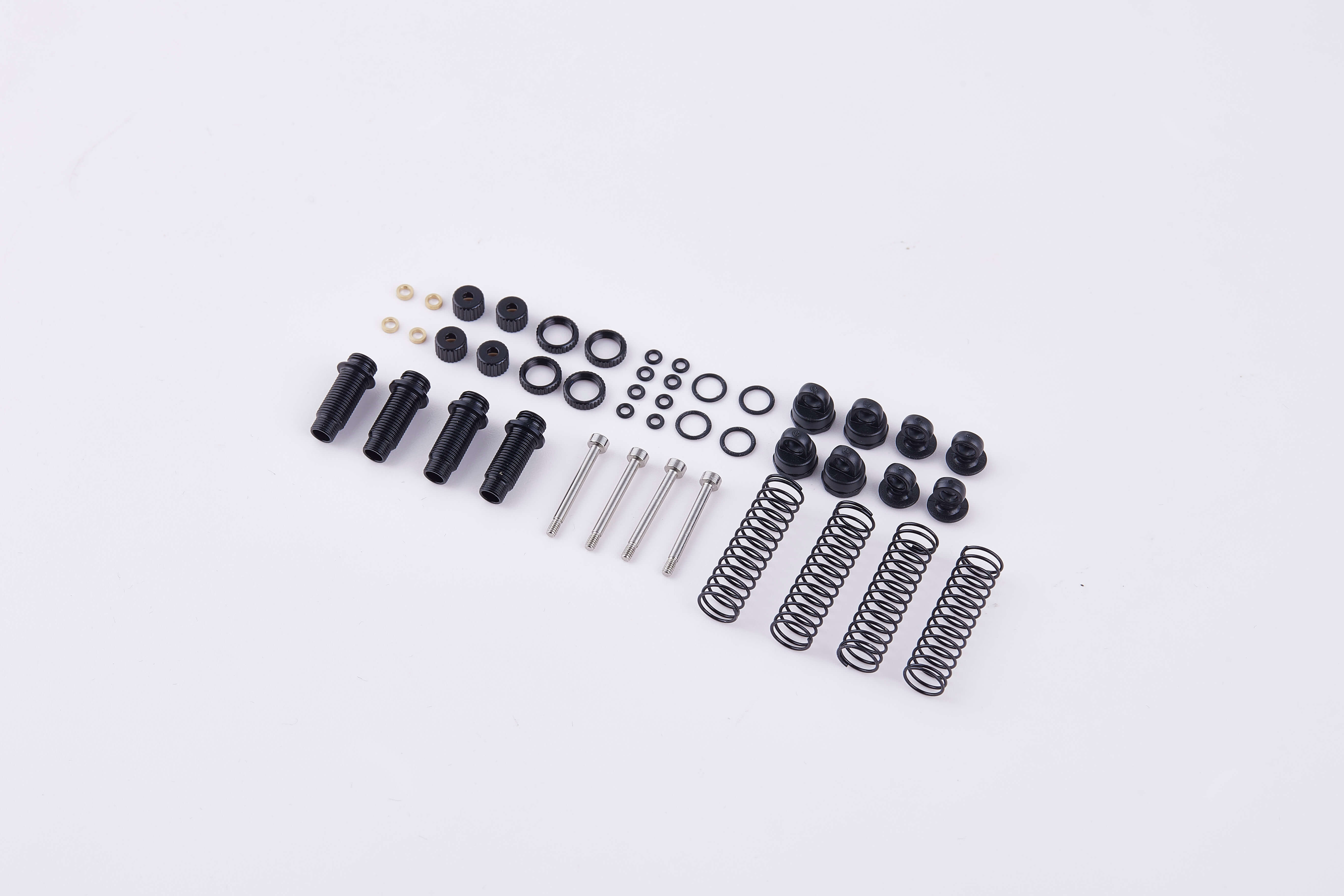 1:24 aluminum shock absorber upgrade parts for RC vehicles