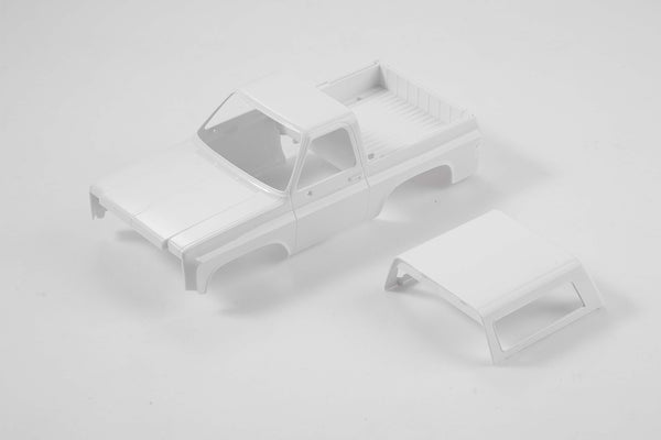 1:24 K5 Blazer car body model in white with separate canvas top