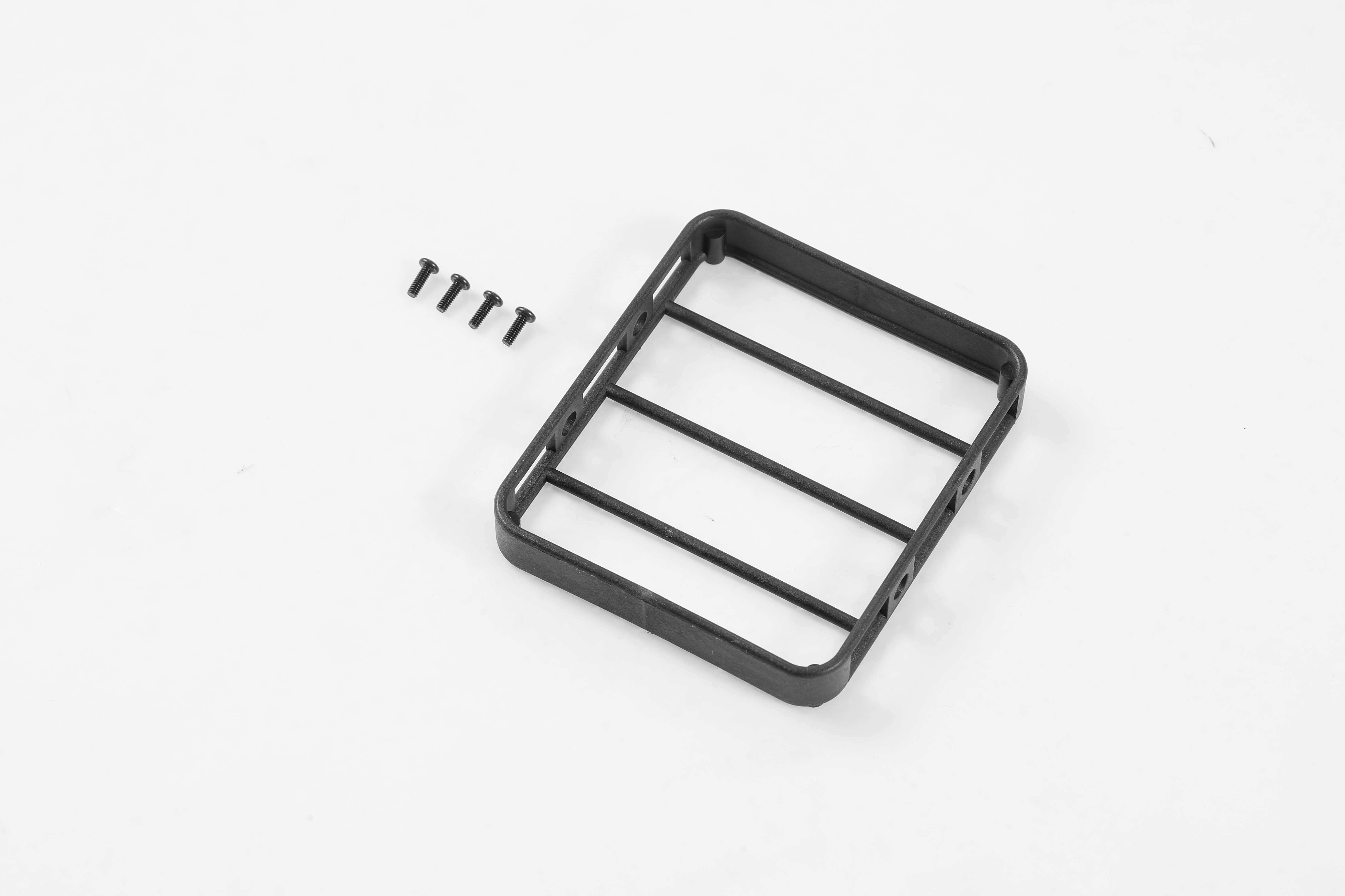 1:24 K5 Blazer black rooftop rack with four screws