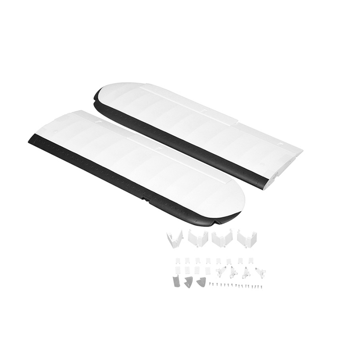 1700mm PA-18 main wing set with control surfaces and mounting parts