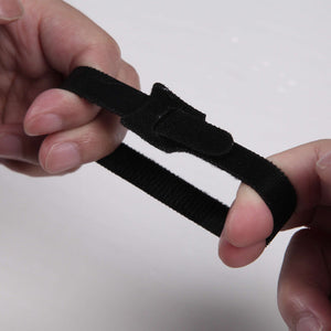 Black velcro strap for securely holding RC model batteries in place